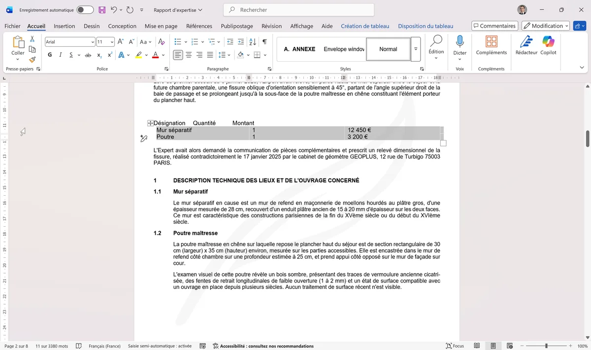 Conversion de texte tabulé en tableau