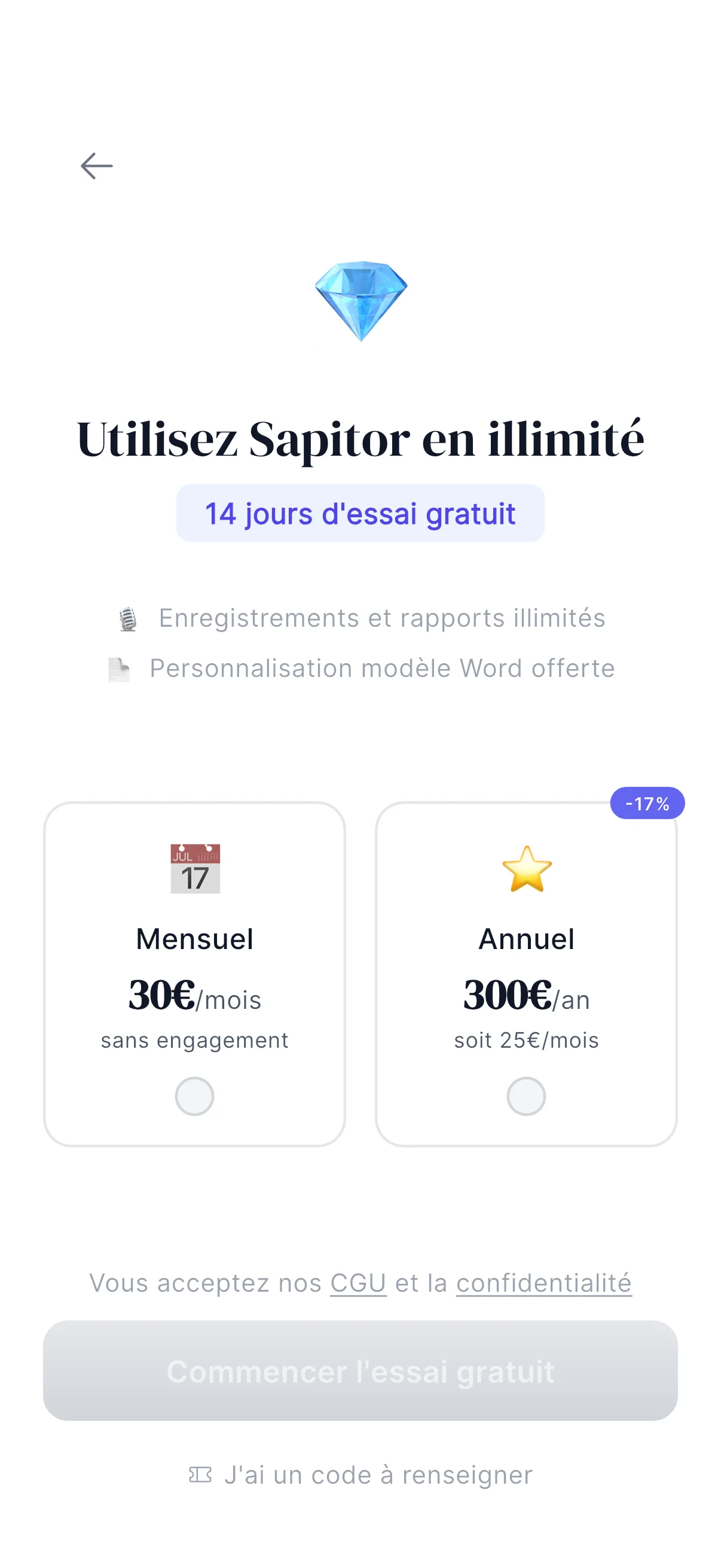 Capture d'écran Sapitor